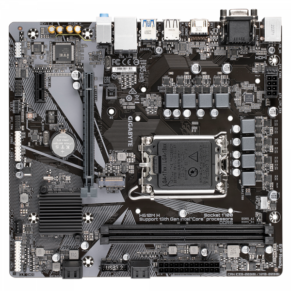 Placa de baza Gigabyte H610M H LGA1700 - imagine 4