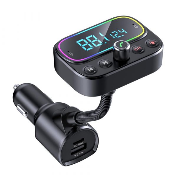 Modulator FM Serioux AMFM67, Bluetooth V5.0, conectare automată, raza de