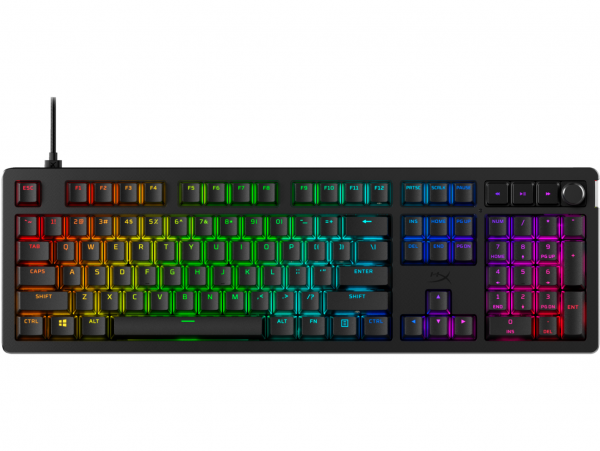 Tastatura gaming mecanica HyperX Alloy Rise, iluminare RGB (16,777,216 culori),