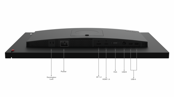 Lenovo ThinkVision T24v-30; 23.8"IPS, FHD (1920x1080), 16:9, Brightness: 250 cd/m², - imagine 16