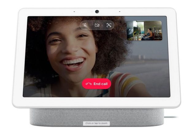 Boxa inteligenta Google Nest Hub Max, HD touchscreen 10", Camera
