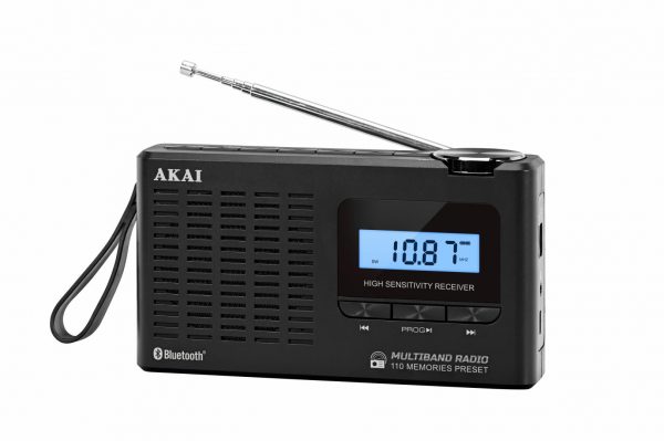Radio cu ceas Akai APR-600 cu baterii 3x AAA, bluetooth - imagine 6