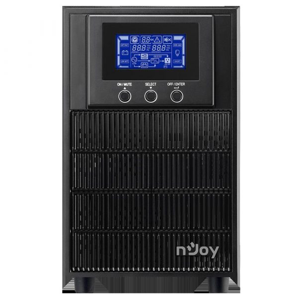UPS nJoy Aten PRO 2000, 2000VA/ 1800W, On-line, LCD Display, - imagine 3