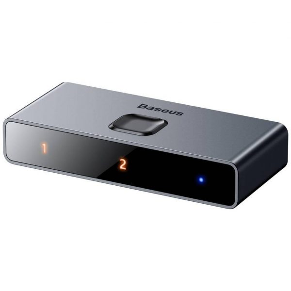 Switch video Baseus Matrix, HDMI bidirectional – 2x HDMI 4K - imagine 5