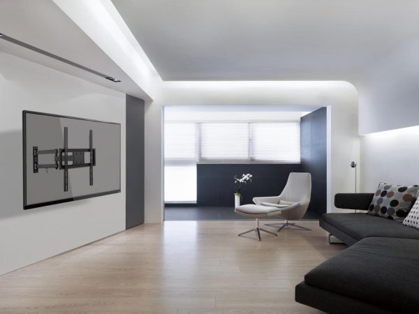 Suport de perete Akai cu inclinatie +10/-15°, diagonala display 32"-55", - imagine 12