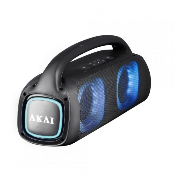 Boxa portabila Akai BT 5.0, putere RMS 60W, tensiune nominală:
