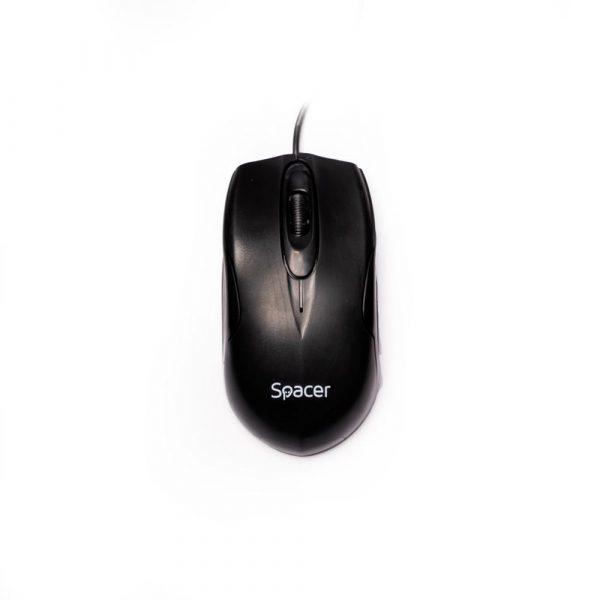 MOUSE Spacer, PC sau NB, cu fir, USB, optic, 800 - imagine 3