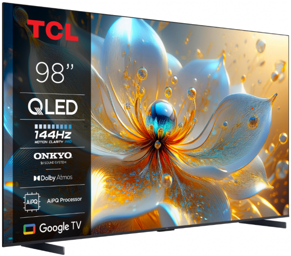 Televizor TCL QLED 98T8C, 248 cm, Smart Google TV, 4K - imagine 3
