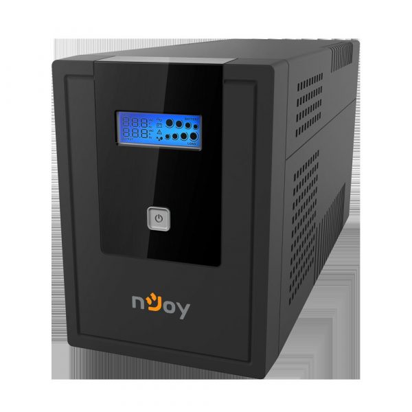 UPS nJoy Cadu 1500, 1500VA/900W, Afisaj LCD cu ecran tactil,