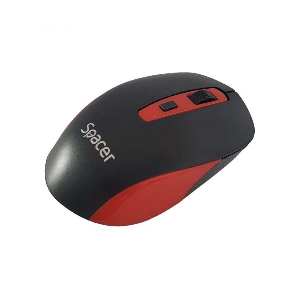MOUSE Spacer, PC sau NB,1600 dpi, butoane/scroll 4/1, negru cu - imagine 3