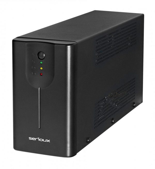 UPS Serioux Line Interactive 600LI, Led, capacitate 600VA/360W, 2 prize