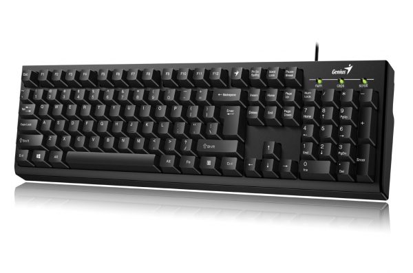 Tastatura Genius KB-100, neagra - imagine 3