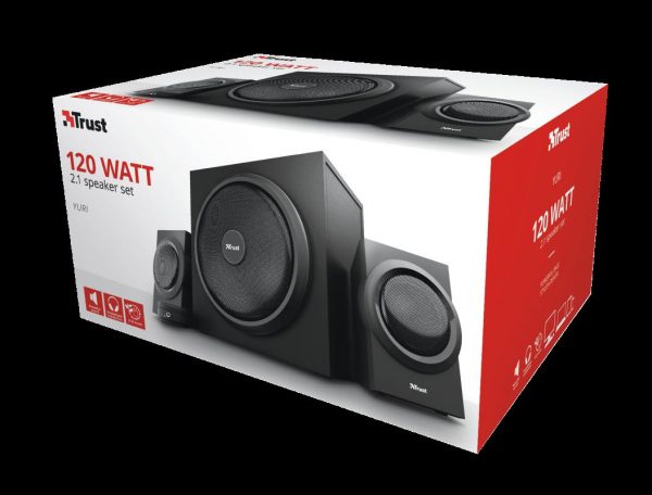 Sistem audio Trust Yuri 2.1, 60W, negru - imagine 12