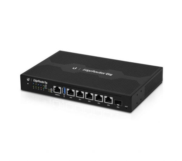 Ubiquiti EdgeRouter ER-6P; 6xGigabit LAN, 1xSFP Gigabit, 1x USB3.0, 5