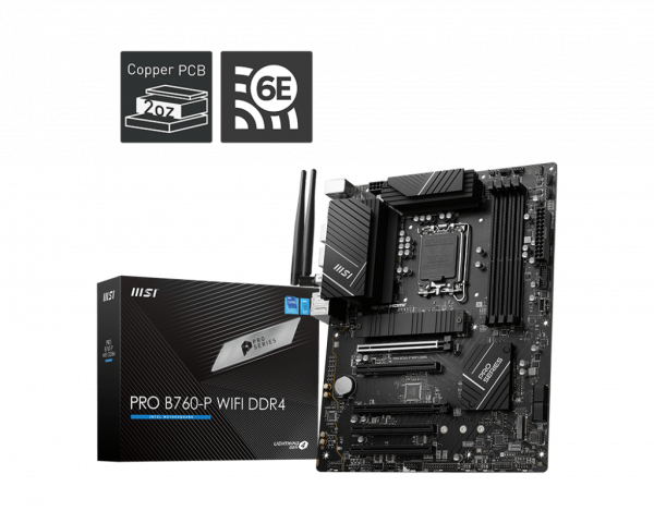 Placa de baza MSI PRO B760-P WIFI LGA1700