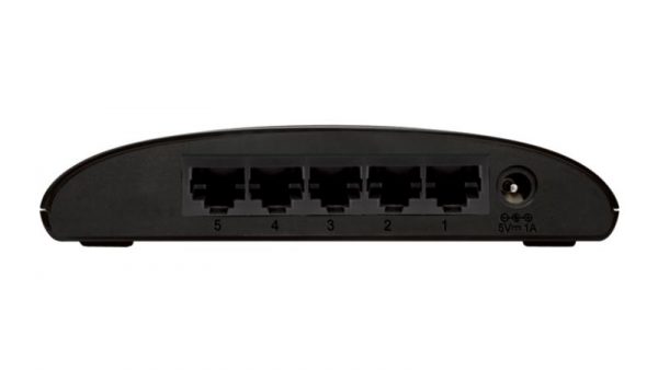 Switch D-Link DES-1005D, 5 port, 10/100 Mbps - imagine 3