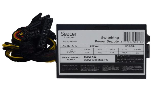 Sursa Spacer ATX  550, 350W - imagine 4