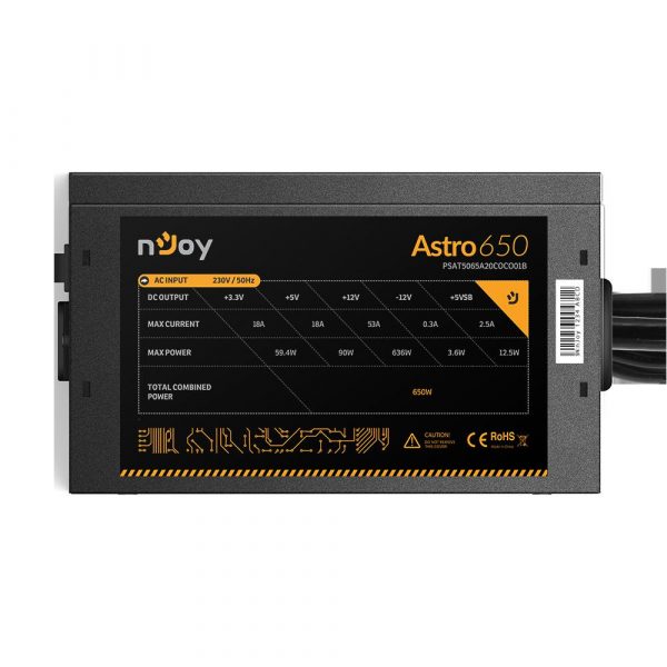 SURSA NJOY ASTRO 650 ATX, 650W - imagine 5