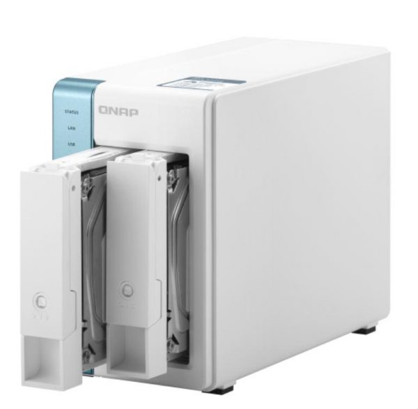 NAS QNAP 231P3 2-Bay, CPU Annapurna Labs Alpine AL-314 1.7GHz - imagine 3