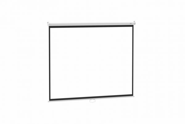 Ecran proiectie manual, perete/tavan, 240 x 240 cm, Blackmount, Format1:1 - imagine 4