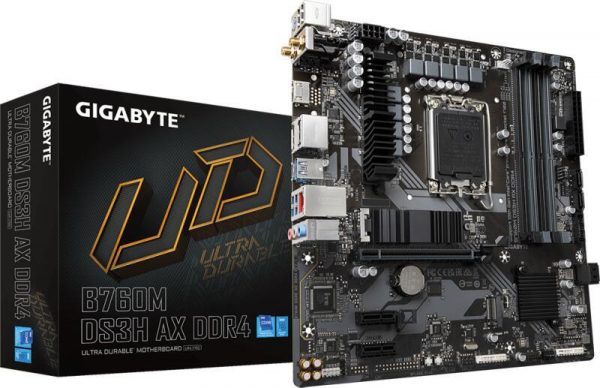 Placa de baza GIGABYTE B760M DS3H AX (rev. 1.x) LGA1700