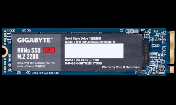 SSD Gigabyte, 128GB, NVMe, M.2 - imagine 6