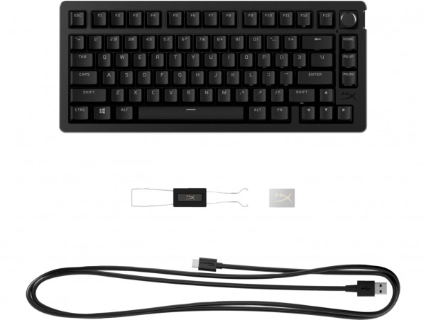 Tastatura gaming mecanica HyperX Alloy Rise, iluminare RGB (16,777,216 culori), - imagine 4