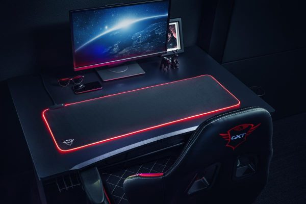 Mouse pad Trust GXT 764 Glide-Flex Flexible RGB, XXL, negru - imagine 11