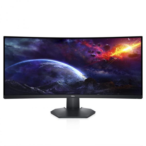 Monitor LED Dell S3422DWG, 34inch, WQHD VA, 1ms, 144Hz, negru - imagine 3