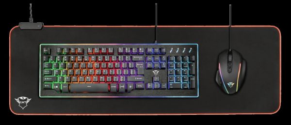 Mouse pad Trust GXT 764 Glide-Flex Flexible RGB, XXL, negru - imagine 9