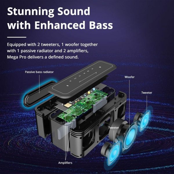 Mega Pro Bluetooth Speaker - imagine 5