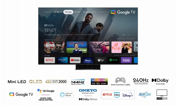 Televizor Smart QLED TCL 75C845 190,5 cm (75") 4K Ultra - imagine 3