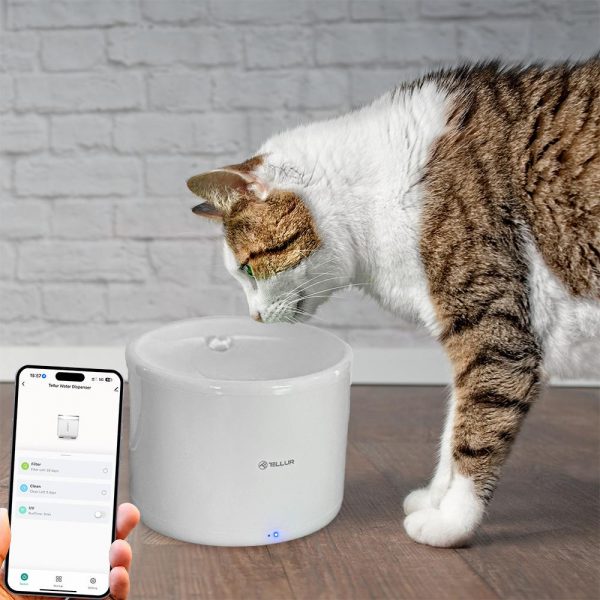 Tellur Dispenser De apa Smart pentru animale de companie, capacitate - imagine 4