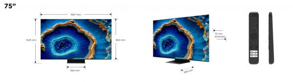 Televizor Smart Mini LED TCL 75C805, 190 CM (75``), 4K, - imagine 12