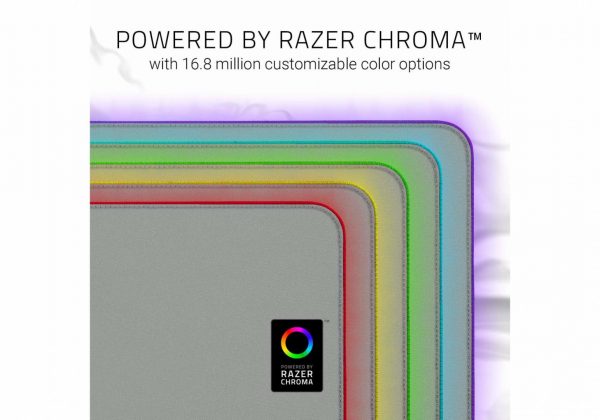 Mouse pad Razer Goliathus Extended Chroma, mercury - imagine 4