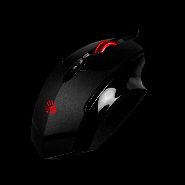 Mouse A4tech Bloody V7M, gaming, cu fir, USB, 3200 dpi, - imagine 5