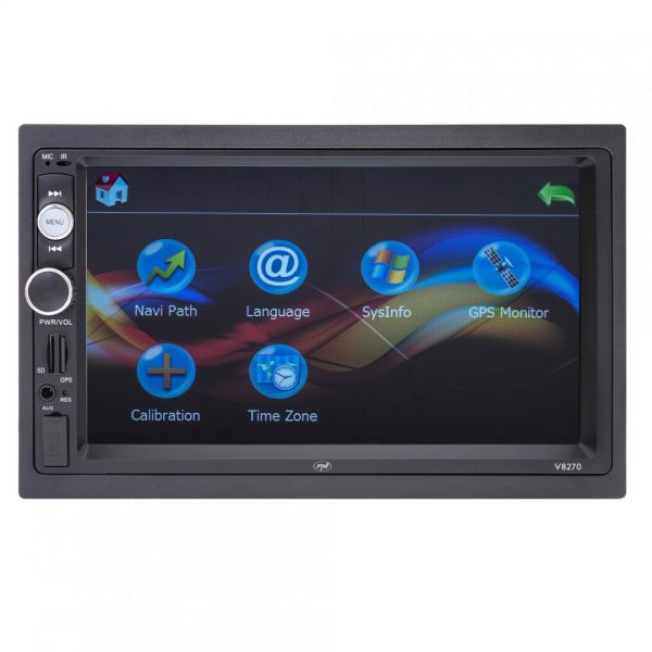 Navigatie multimedia PNI V8270 2 DIN cu GPS MP5, touch - imagine 5