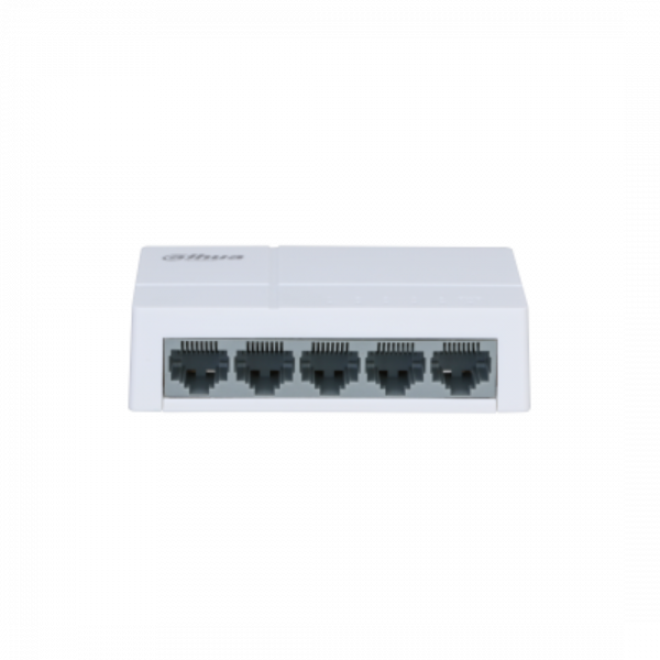 Switch Dahua 5 porturi, unmanaged, PFS3005-5ET-L, Interfata: 10/100 Mbps, Capacitate