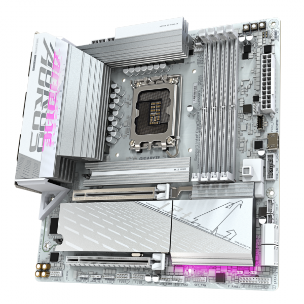 Placa de Baza GIGABYTE B860M AORUS ELITE WIFI6E ICE LGA1851 - imagine 5