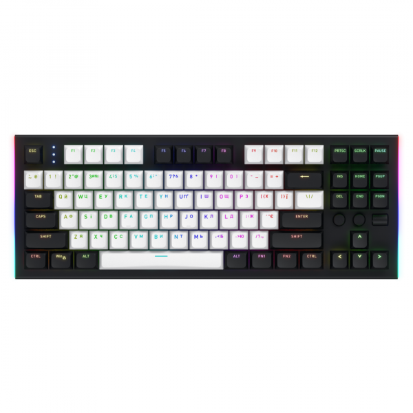 Tastatura mecanica cu fir Hator Gravity TKL conectivitate USB, polling - imagine 3