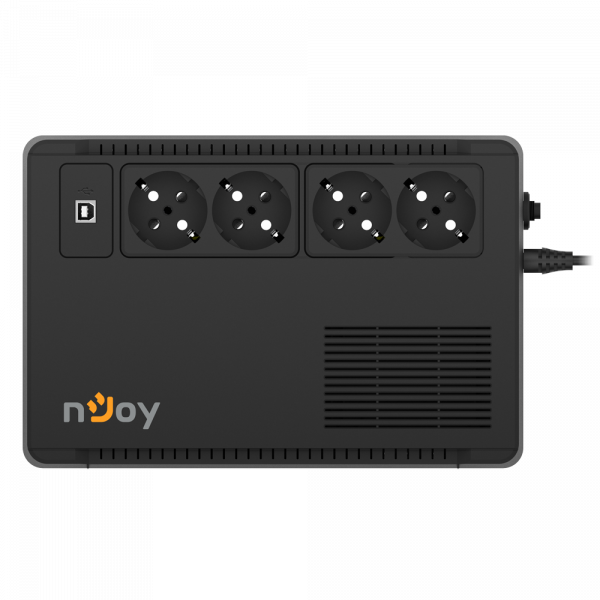 UPS nJoy Soter 600, 600VA/ 360W, 4 Prize Schuko cu - imagine 5