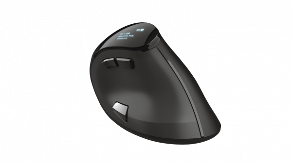 Mouse Trust Voxx, Rechargeable Ergonomic Wireless, negru - imagine 14