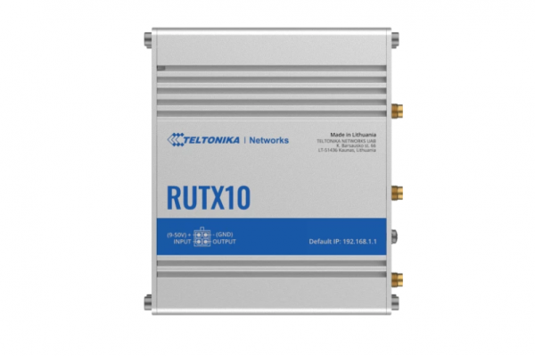 TELTONIKA Profesional Ethernet Router RUTX10, Interfata: 1 x WAN port