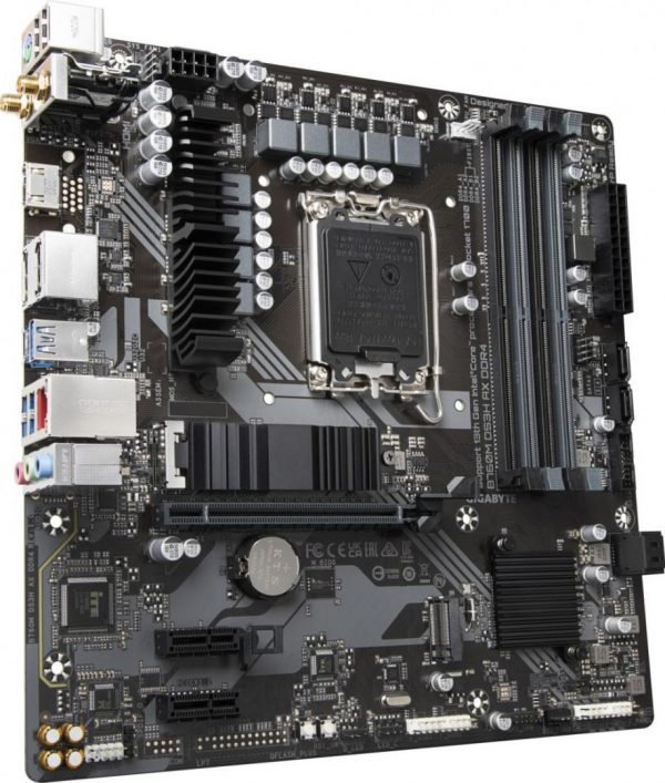 Placa de baza GIGABYTE B760M DS3H AX (rev. 1.x) LGA1700 - imagine 3