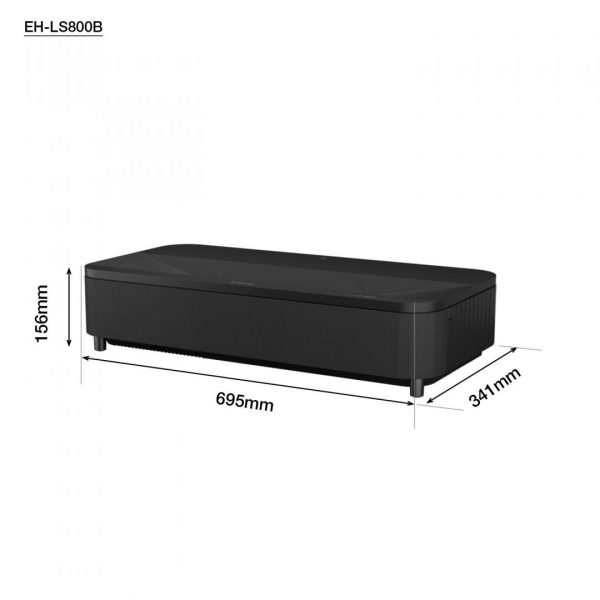 Proiector Epson EH-LS800B, 3LCD, 4.000 lumeni, 4K PRO-UHD, 16:9, 2.500.000:1, - imagine 3