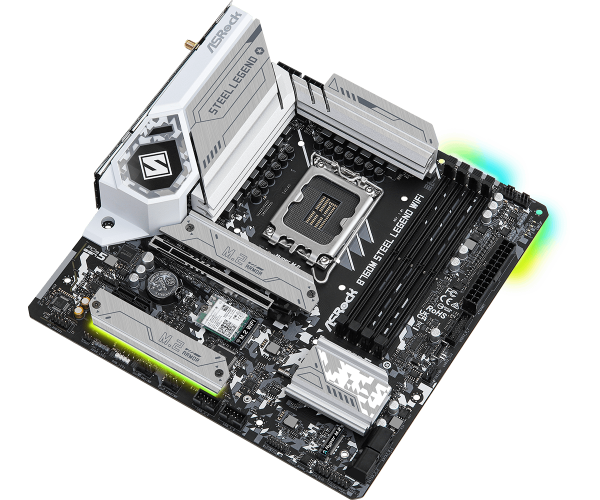 Placa de baza Asrock B760M STEEL LEGEND LGA1700 - imagine 4