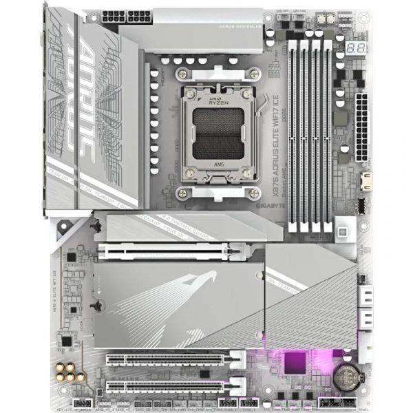 Placa de Baza GIGABYTE X870 AORUS ELITE WIFI7 ICE AM5 - imagine 3