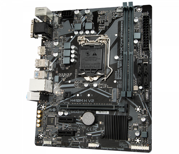 Placa de baza Gigabyte H410M H V2, LGA 1200 - imagine 4