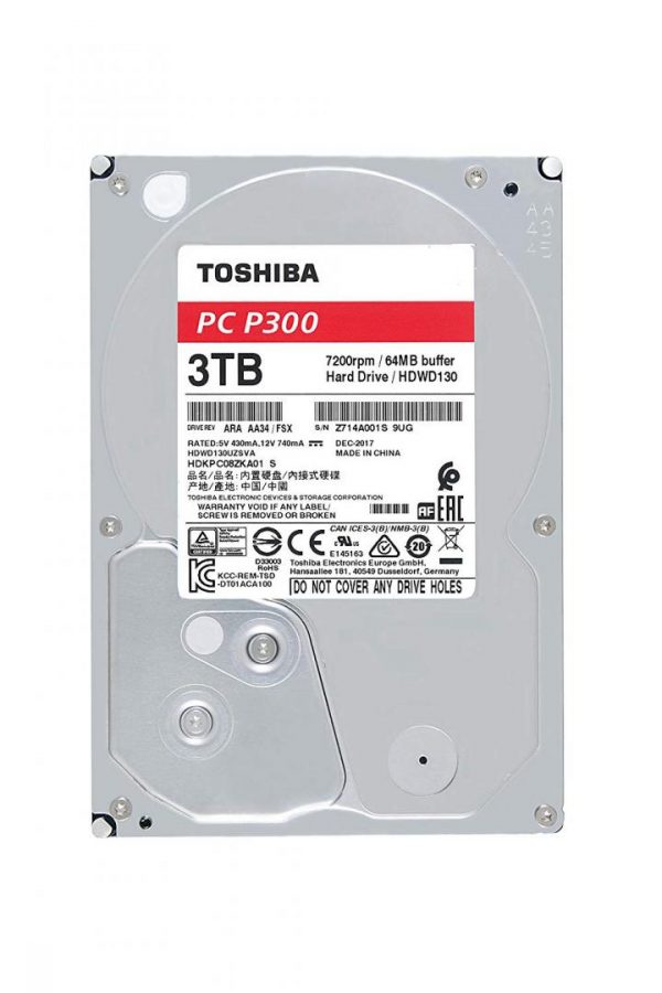 HDD  Toshiba 3TB SATA-III 7200 rpm 64mb bulk - imagine 5
