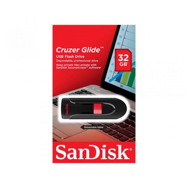Memorie USB Flash Drive SanDisk Cruzer Glide, 32GB, USB 2.0 - imagine 4